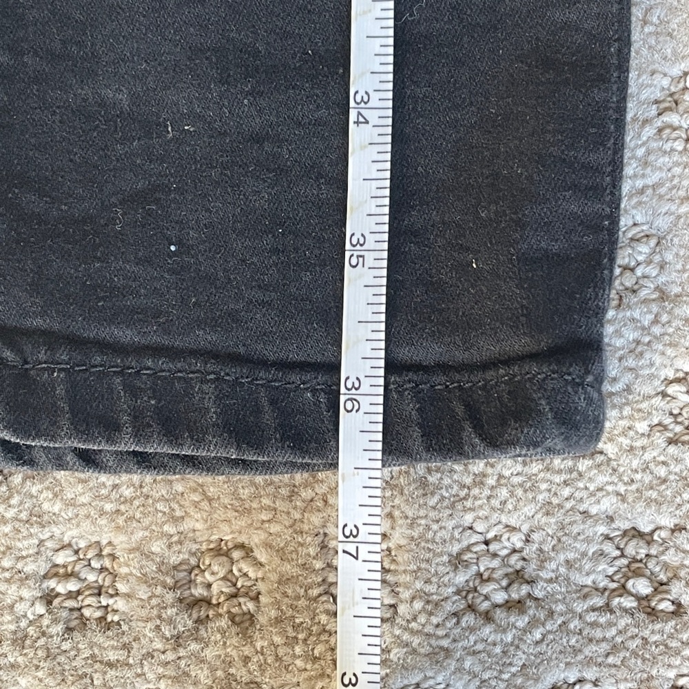 GAP 1969 ULTRA SKINNY BLACK DENIM JEANS SIZE 25/0 EUC - Picture 7 of 11